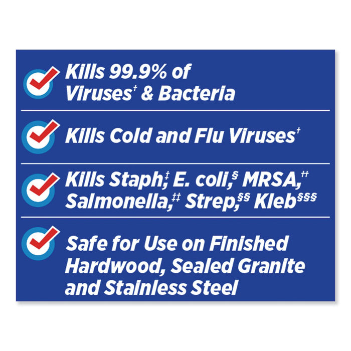 Scentiva Disinfecting Wipes, Fresh Brazilian Blossoms, 70/Canister,6 Canister/CT