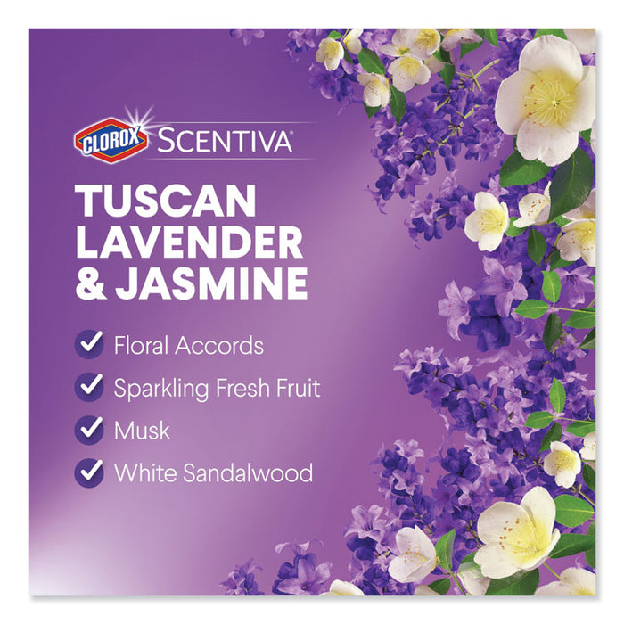 Scentiva Multi Surface Cleaner, Tuscan Lavender and Jasmine, 32 oz, 6/Carton
