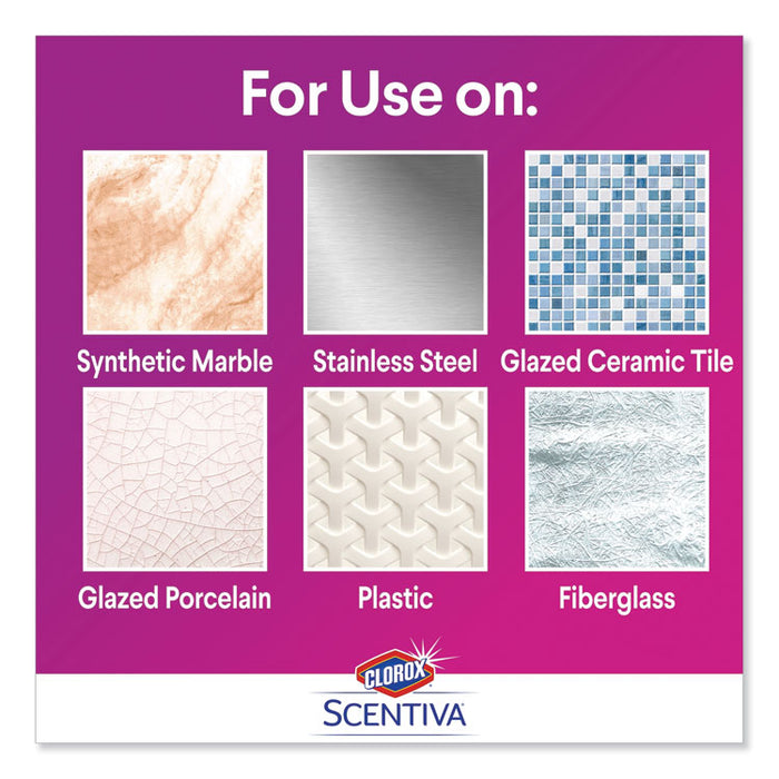 Scentiva Multi Surface Cleaner, Pacific Breeze and Coconut, 32 oz, 6/Carton