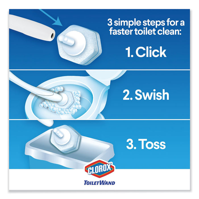 Scentiva Disinfecting ToiletWand Refills, 9/Carton