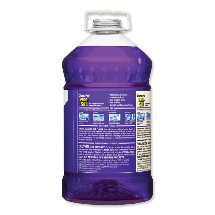 All Purpose Cleaner, Lavender Clean, 144 oz Bottle, 3/Carton
