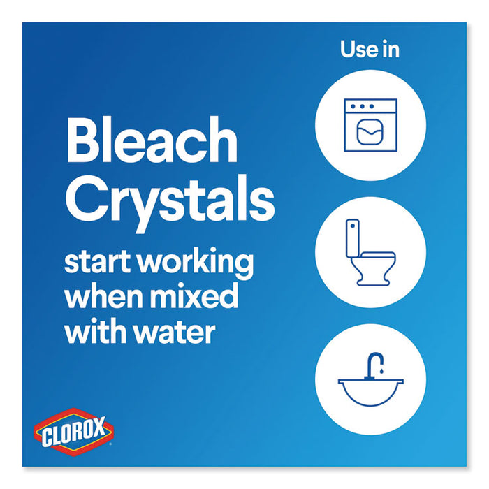 Control Bleach Crystals, Regular, 24 oz Canister, 6/Carton
