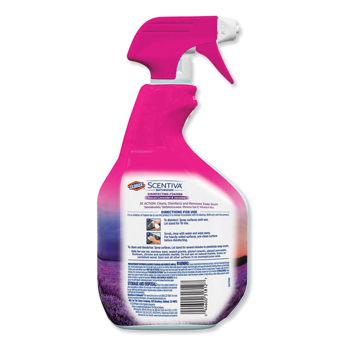 Scentiva Disinfecting Foam Multi Surface Cleaner, Tuscan Lavender & Jasmine,6/CT