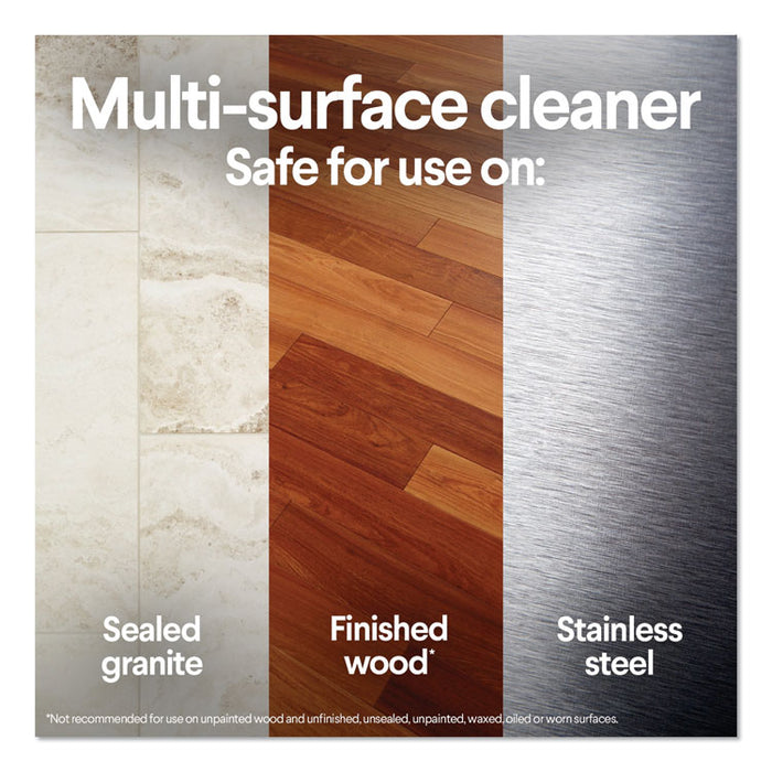 Disinfecting Wipes, White, 7 x 8, Fresh Scent, 105/Canister, 4 Canisters/Carton