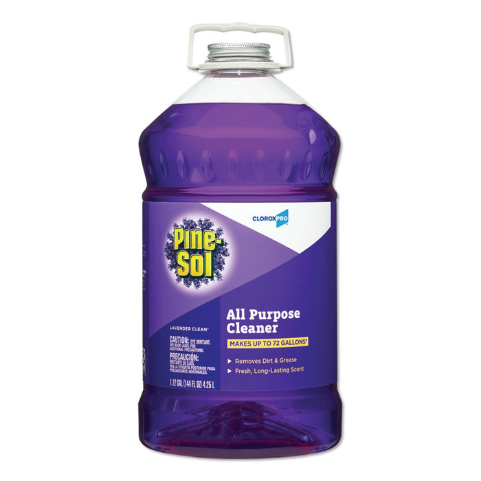 All Purpose Cleaner, Lavender Clean, 144 oz Bottle, 3/Carton