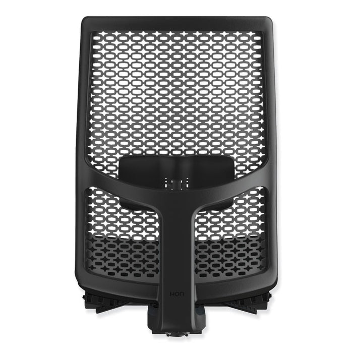 Ignition 2.0 4-Way Stretch Mid-Back Mesh Task Chair, Supports up to 300 lbs, Black Seat/Back, Black Base