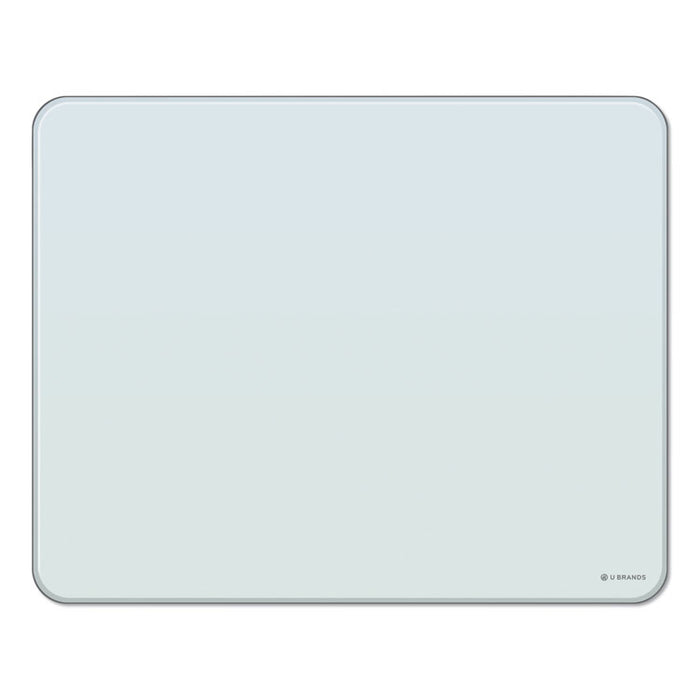 Cubicle Glass Dry Erase Board, 20 x 16, White