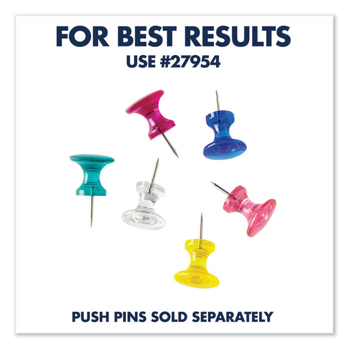 Classic Series Cork Bulletin Board, 60x36, Black Aluminum Frame