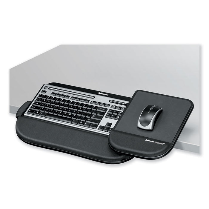Tilt 'n Slide Keyboard Manager with Comfort Glide, 19.5w x 11.5d, Black