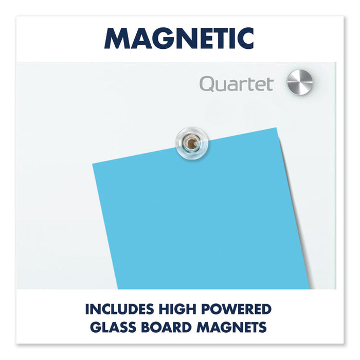 Infinity Magnetic Glass Marker Board, 36 x 24, White