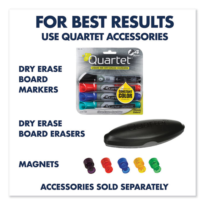 Prestige 2 DuraMax Magnetic Porcelain Whiteboard, 96 x 48, Mah. Frame