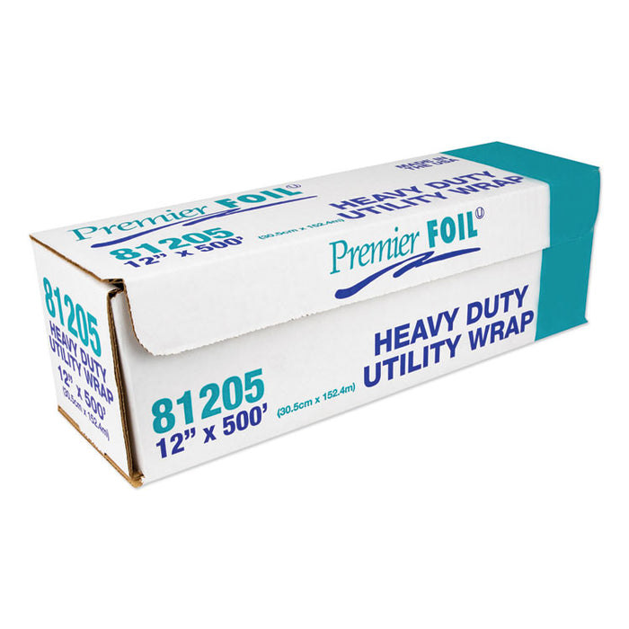 Heavy-Duty Aluminum Foil Roll, 12" x 500 ft