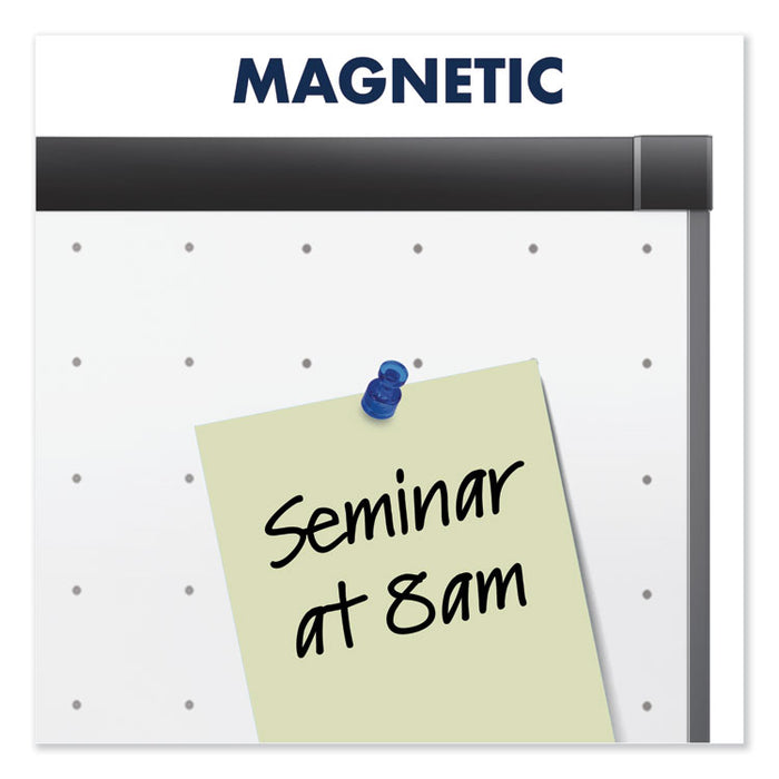 Prestige 2 Magnetic Total Erase Whiteboard, 48 x 36, Graphite Frame