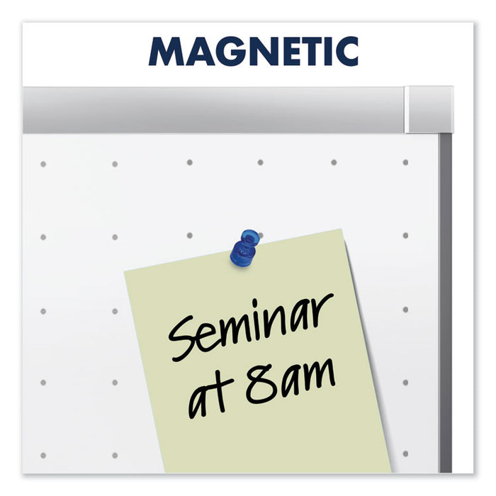 Prestige 2 Magnetic Total Erase Whiteboard, 96 x 48, Aluminum Frame