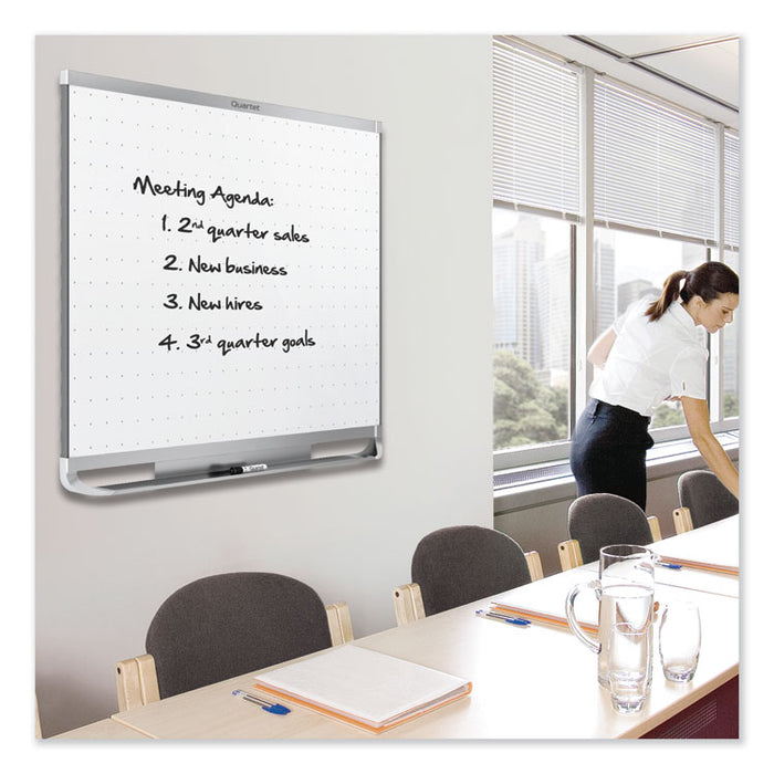 Prestige 2 Magnetic Total Erase Whiteboard, 96 x 48, Aluminum Frame
