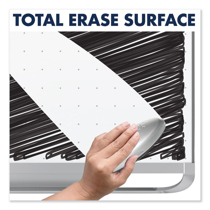 Prestige 2 Magnetic Total Erase Whiteboard, 48 x 36, Aluminum Frame