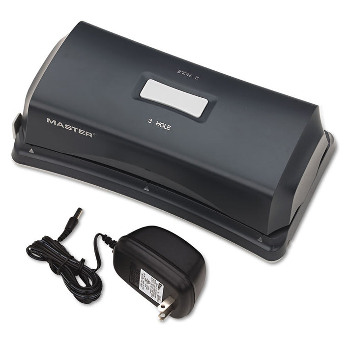 15-Sheet Duo Electric/Battery Punch, Two- and Three-Hole Fixed Position Sides