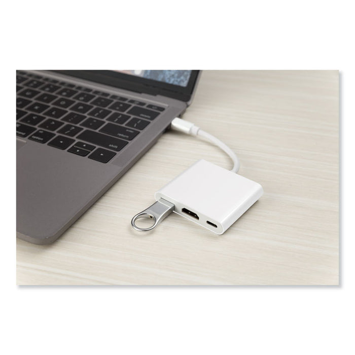 USB Type-C HDMI Multiport Adapter, HDMI; USB-C; USB 3.0