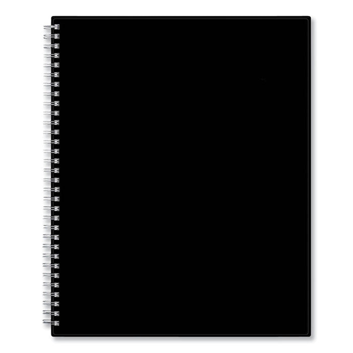Classic Red Weekly/Monthly Appointment Book, 15-Min Time Slots (Mon-Sun), 11 x 8 1/2, Black Cover, 2020