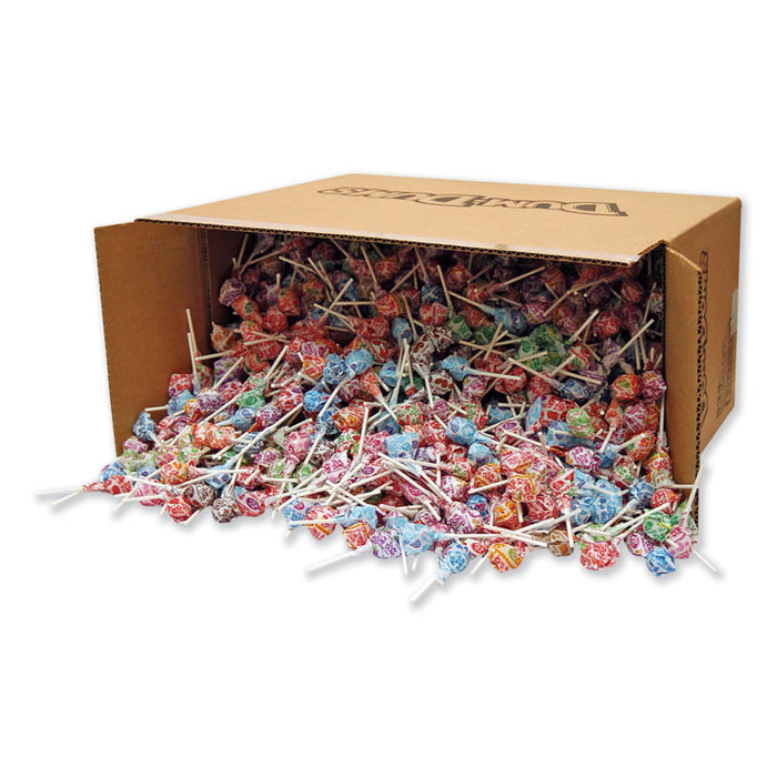 Dum-Dum-Pops, Assorted Flavors, Individually Wrapped, Bulk 30 lb Carton