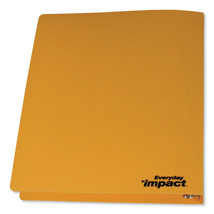 Yellow SDS Binder, 1.5" Capacity, 8.5 x 11, Yellow/Red
