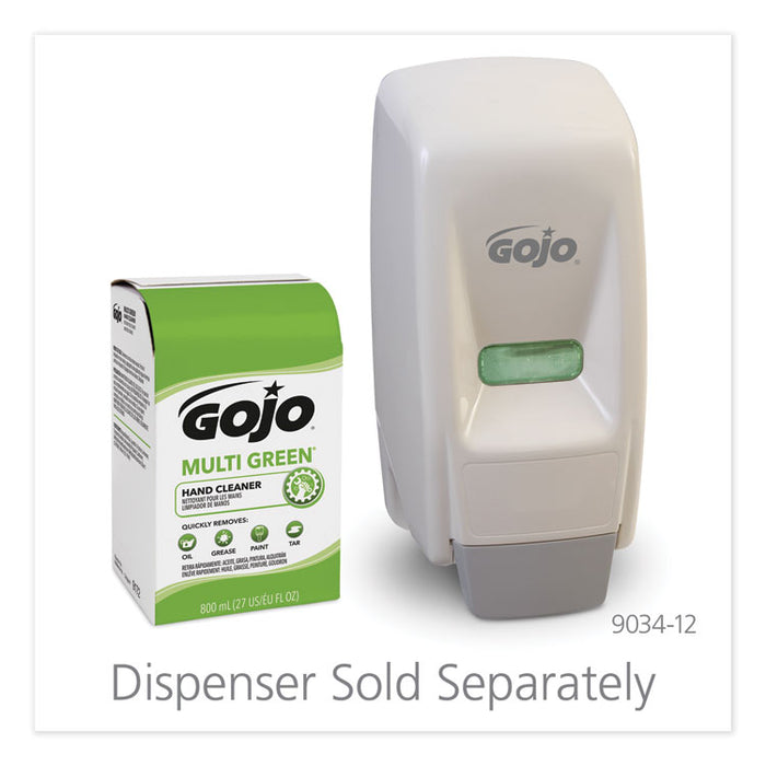 MULTI GREEN Hand Cleaner 800mL Bag-in-Box Dispenser Refill