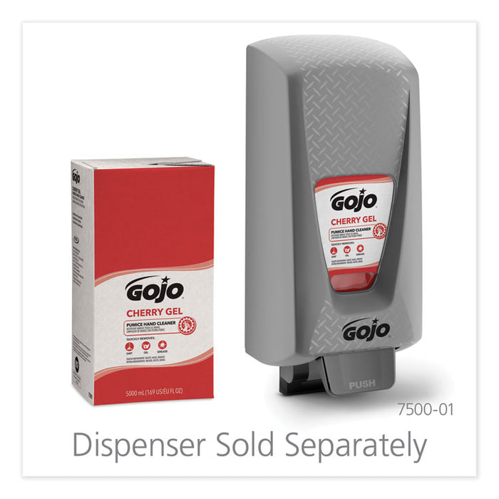 Cherry Gel Pumice Hand Cleaner, 5000 ml Refill, 2/Carton