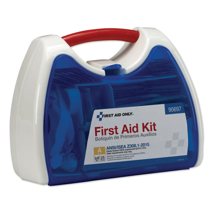 ReadyCare First Aid Kit for 25 People, ANSI A+, 139 Pieces, Plastic Case