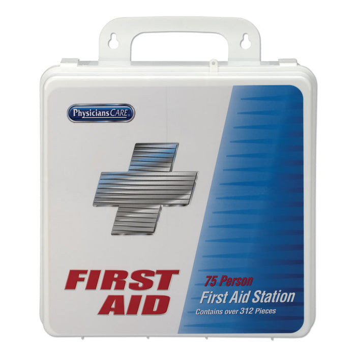 Office First Aid Kit, for Up to 75 people, 312 Pieces/Kit
