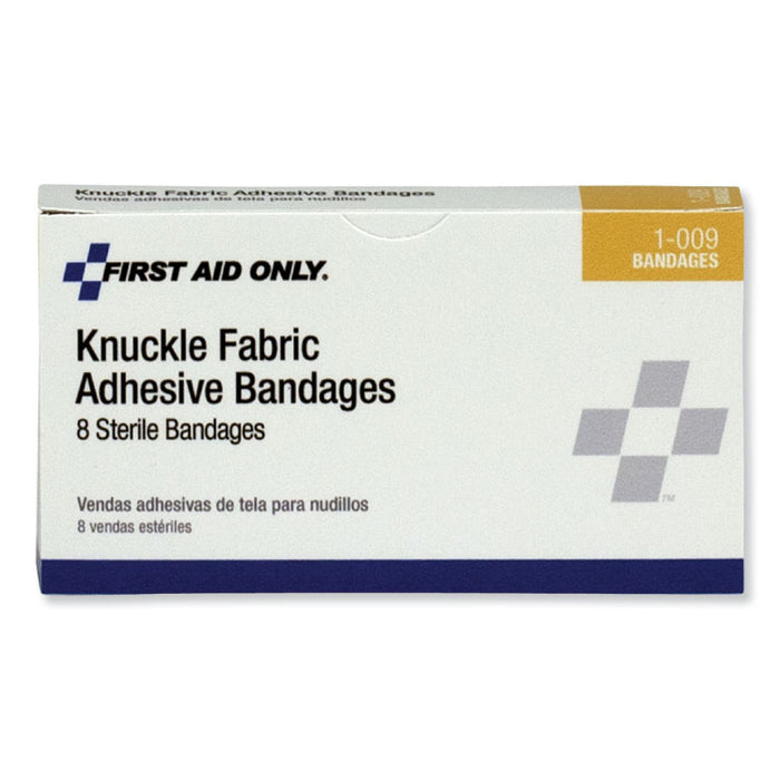 First Aid Fabric Knuckle Bandages, 8/Box