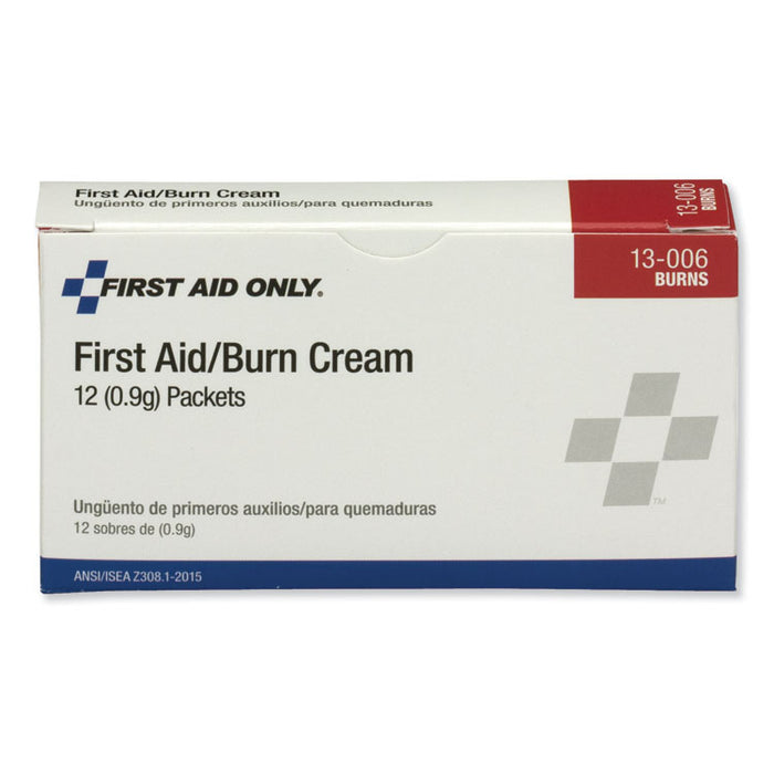 First Aid Kit Refill Burn Cream Packets, 12/Box