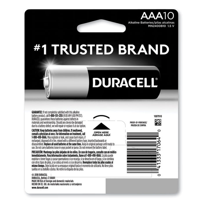 CopperTop Alkaline AAA Batteries, 10/Pack