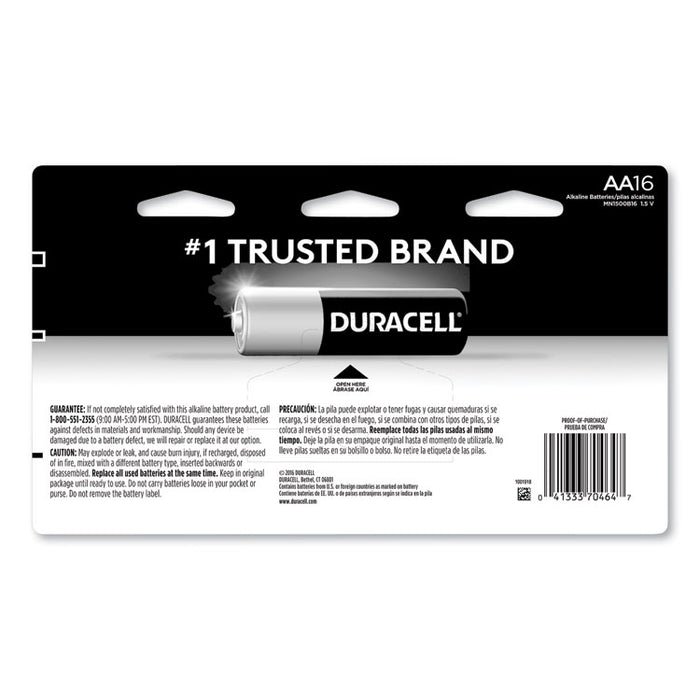 CopperTop Alkaline AA Batteries, 16/Pack