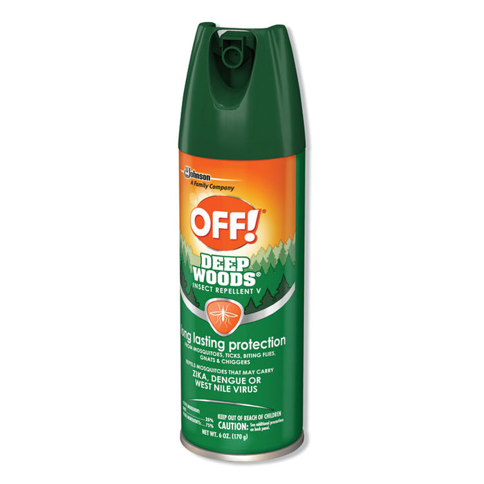 Deep Woods Insect Repellent, 6oz Aerosol, 12/Carton