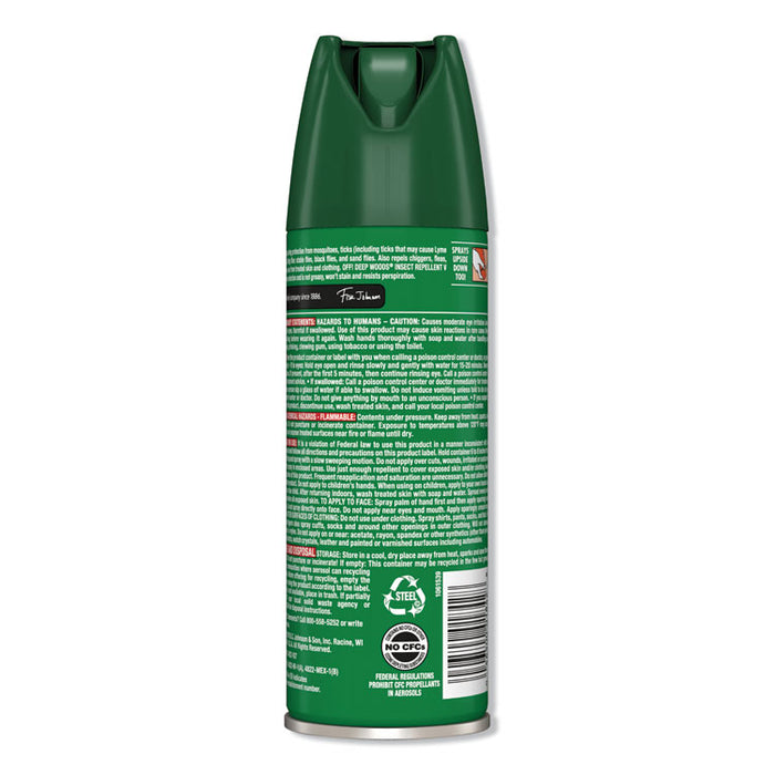 Deep Woods Insect Repellent, 6oz Aerosol, 12/Carton