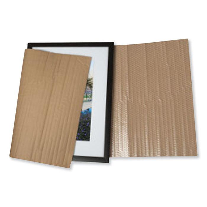 Kraft Lined Bubble Wrap Cushioning, 0.1" Thick, 24" x 20 ft