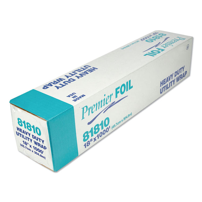 Heavy-Duty Aluminum Foil Roll, 18" x 1,000 ft