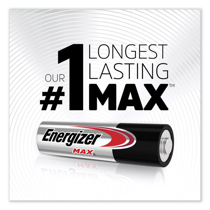 MAX Alkaline AA Batteries, 1.5 V, 24/Pack