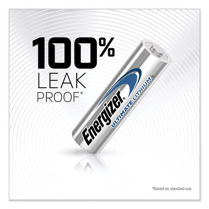 Ultimate Lithium AA Batteries, 1.5 V, 4/Pack