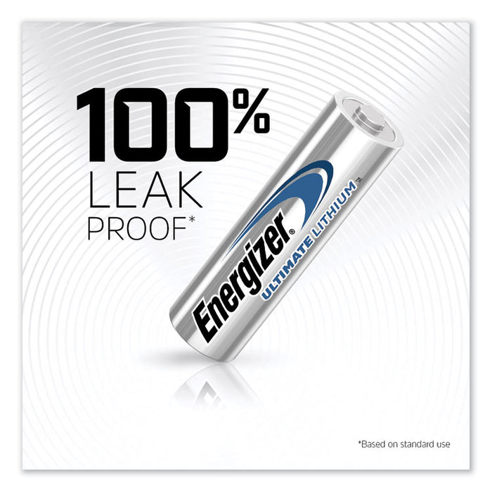 Ultimate Lithium AA Batteries, 1.5V, 8/Pack