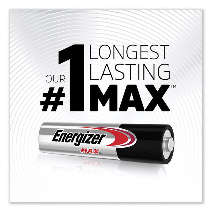MAX Alkaline AAA Batteries, 1.5 V, 24/Pack