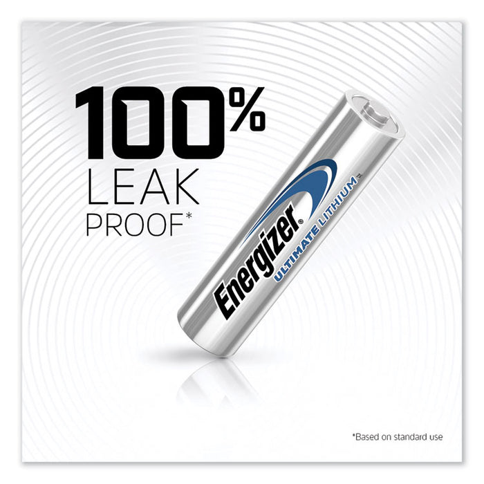 Ultimate Lithium AAA Batteries, 1.5V, 8/Pack