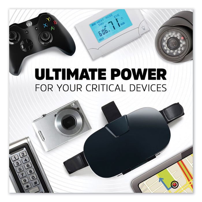 Ultimate Lithium AA Batteries, 1.5V, 8/Pack