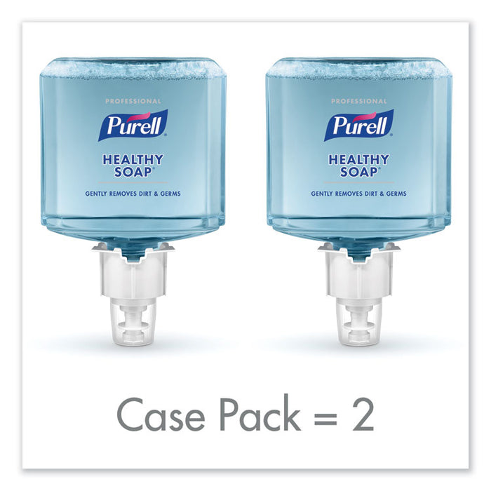 Healthcare HEALTHY SOAP Gentle and Free Foam, For ES4 Dispensers, Fragrance-Free, 1,200 mL, 2/Carton