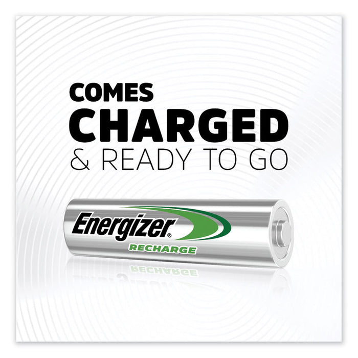 NiMH Rechargeable AA Batteries, 1.2 V, 8/Pack