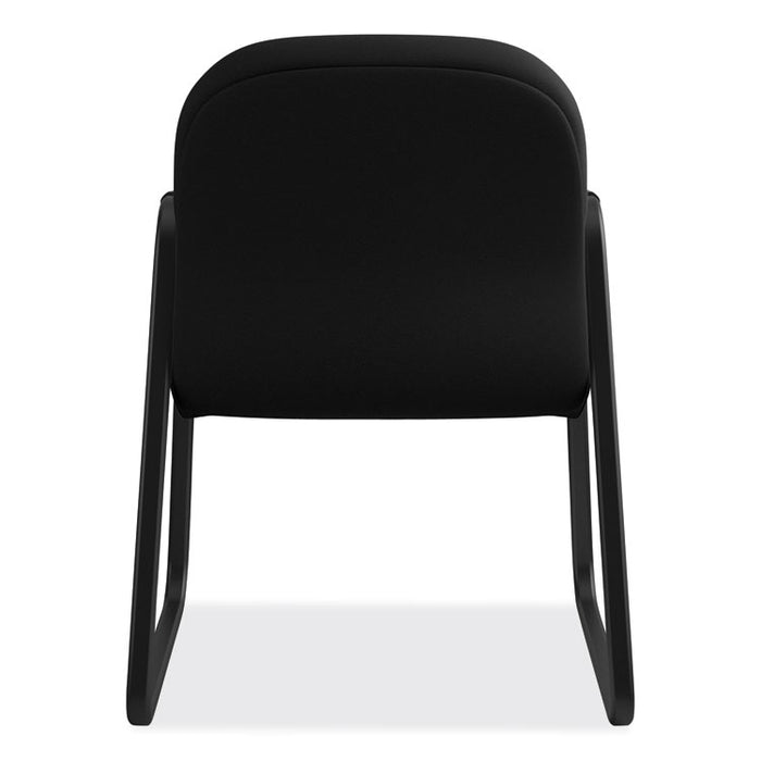 Pillow-Soft 2090 Series Guest Arm Chair, 23.25" x 28" x 36", Black