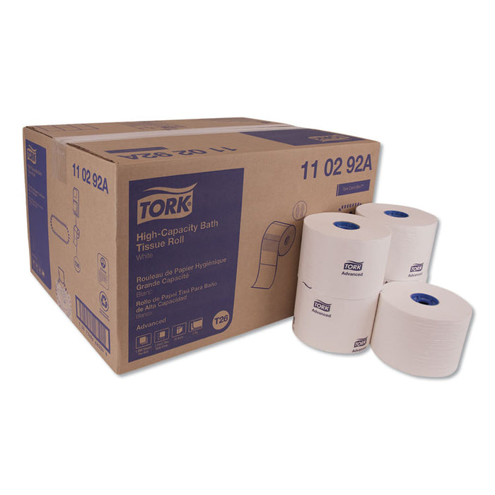 Advanced High Capacity Bath Tissue, Septic Safe, 2-Ply, White, 1,000 Sheets/Roll, 36/Carton