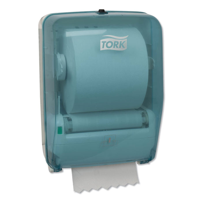 Washstation Dispenser, 12.56 x 10.57 x 18.09, Aqua/White