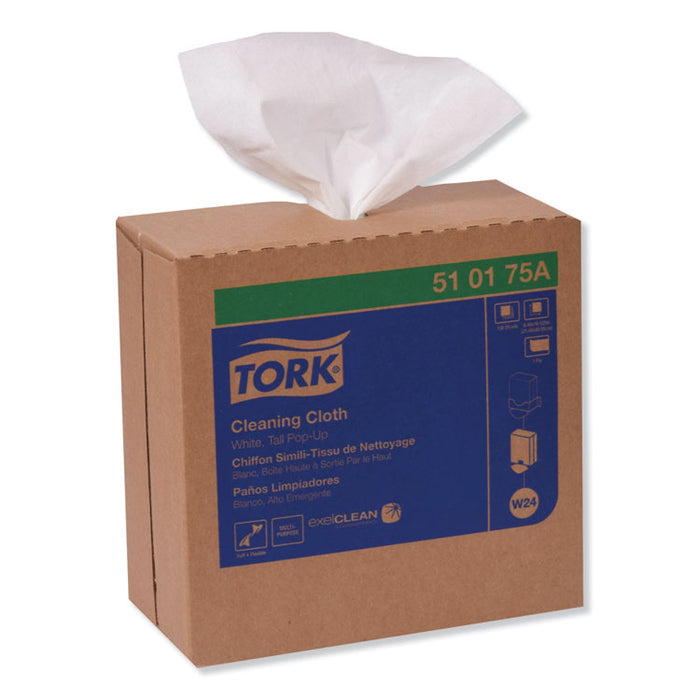 Cleaning Cloth, 8.5 x 16.1, White, 500/Box, 5 Boxes/Carton