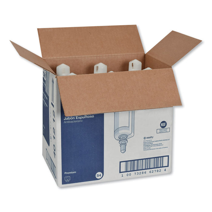 Premium Antibacterial Foam Soap, Unscented, 1 L, 6/Carton